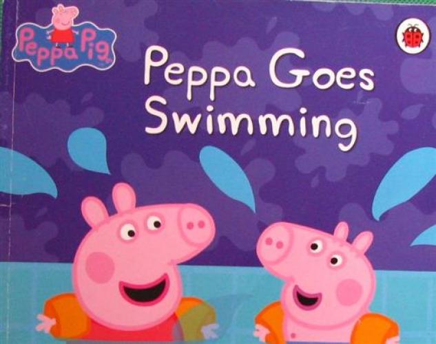 peppa goes swimming