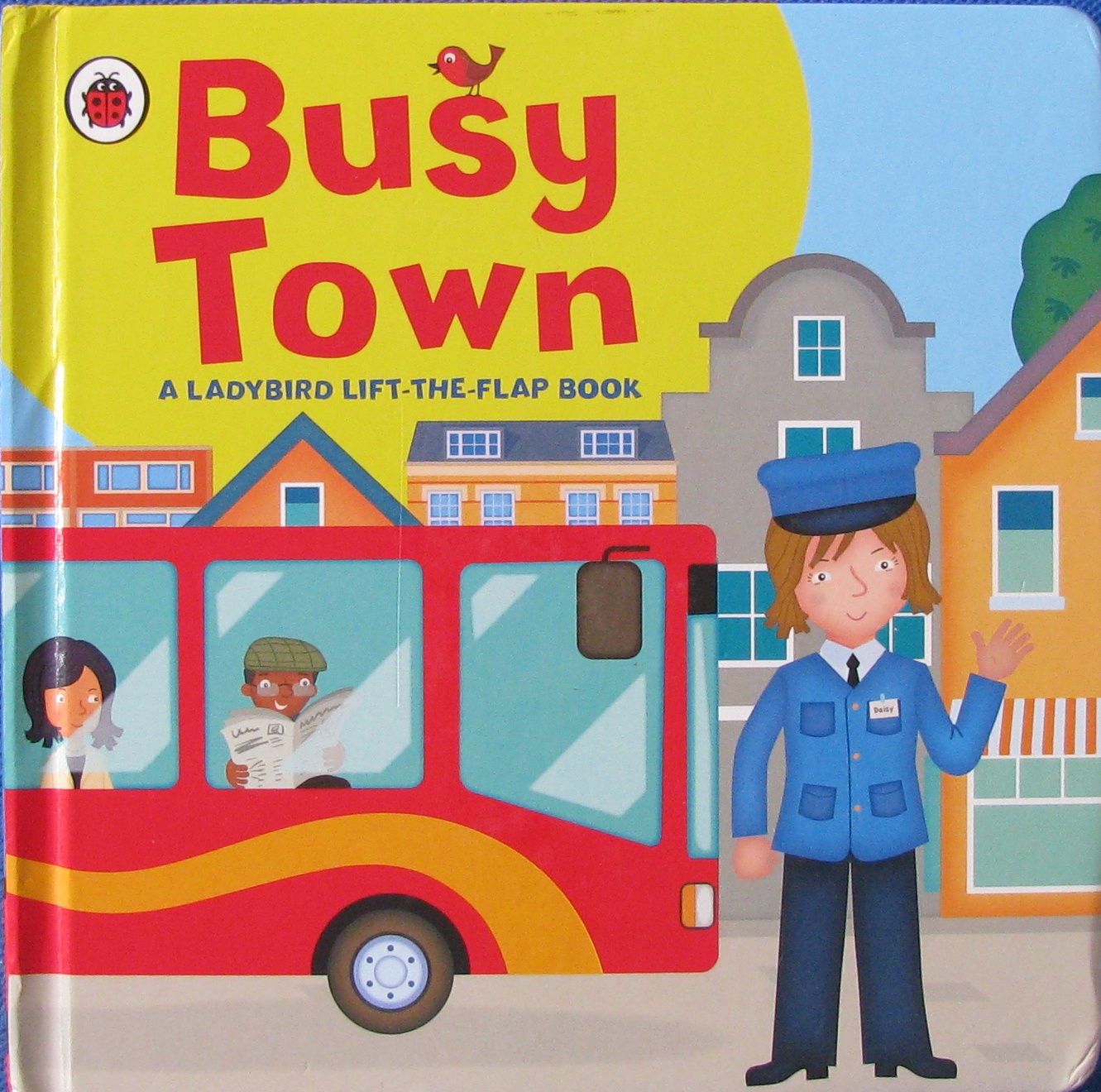 lift-the-flap book busy town