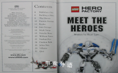 Lego Hero Factory Meet The Heroes Storybook