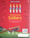 Soldiers Usborne Sticker Dressing
