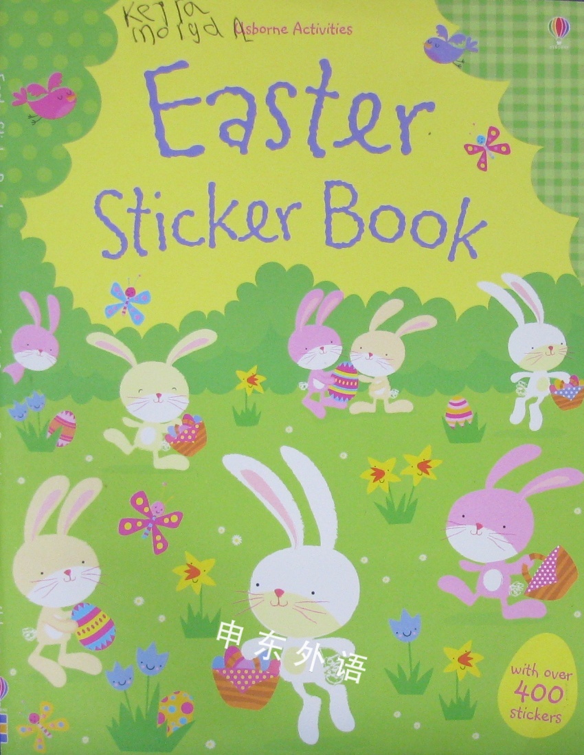 easter sticker book