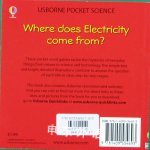 Usborne Pocket Science: Where does electricity come from?