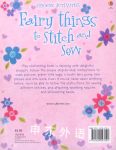 Usborne Fairy Things to Stitch and Sew