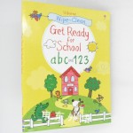 Usborne Wipe-Clean Get Ready For School ABC And 123