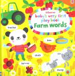 Play Book Farm Words Fiona Watt
