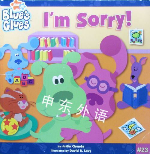 I M Sorry Blue S Clues 8x8 Paperback 动物 儿童图书 进口图书 进口书 原版书 绘本书 英文 原版图书 儿童纸板书 外语图书 进口儿童书 原版儿童书