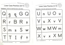Upper  Lower Case Letter Practice