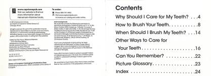 Caring For Your Teeth