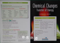Chemical Changes, Transfer of Energy
