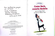 Come Back Amelia Bedelia