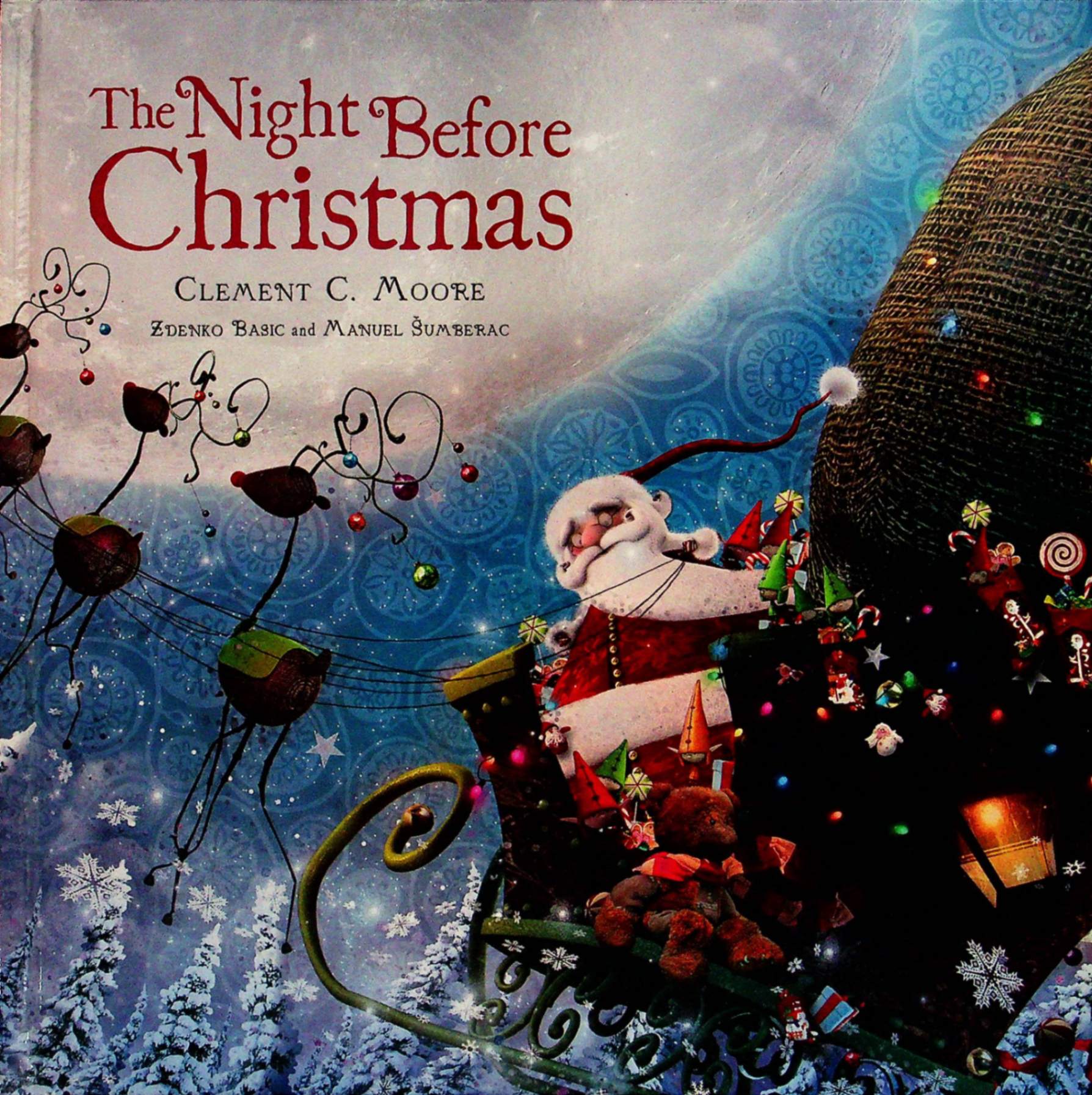 The Night Before Christmas_作者与插画_儿童图书_进口图书_进口书