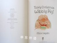 Tickly Christmas Wibbly Pig!