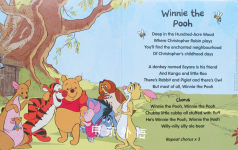 Winnie the Pooh Sing Along Book
