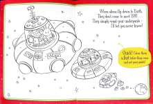 Aliens Love Underpants Sticker Colouring Book