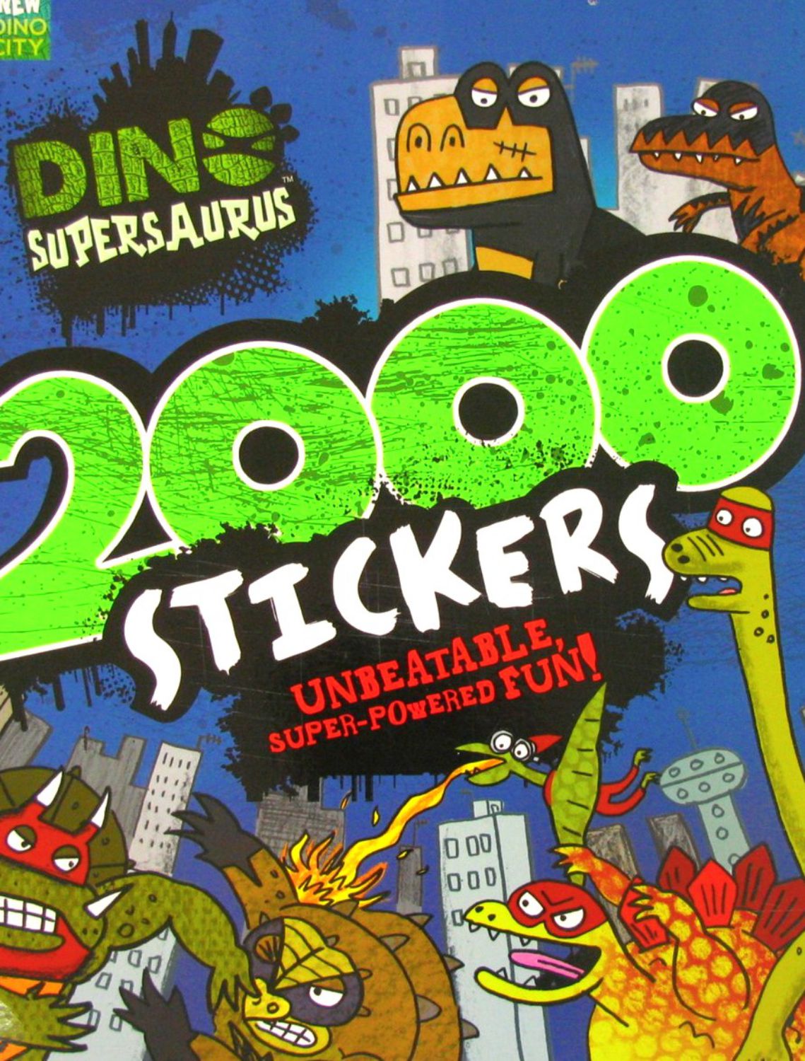 dino supersaurus : 2000 stickers_系列读物_儿童图