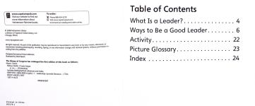 Being a Leader