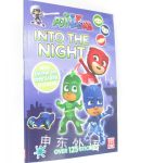 Into the Night: Glow-in-the-dark sticker book PJ Masks