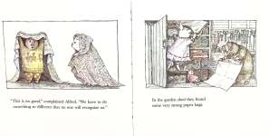 THE NIGHT OF THE PAPER BAG MONSTERS