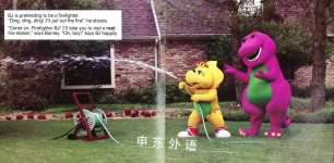 Barney  BJ Go To The Fire Station