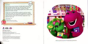 Barney  Baby Bop Go To The Library