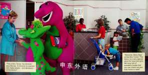 Barney  Baby Bop Go To The Library