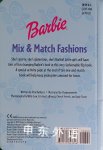 Barbie Mix and Match Fashions Sectioned Flip Book