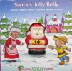 Santas Jolly Belly Christmas Squeak Toy Book