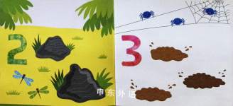 123 Counting Sticker Book