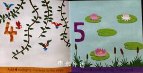 123 Counting Sticker Book