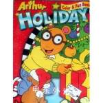 (workbook)Arthur Holiday Color & Fun Book marc brown