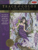 Fairies: Trace line art onto paper or canvas, and color or paint your own masterpieces