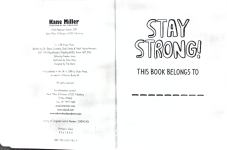 Stay Strong An Activity Book for Young People Who Are Experiencing Bullying