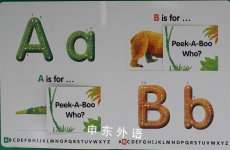Trace & Learn the ABCs: and Have Fun Playing Peek-A-Boo Who?