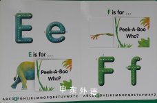 Trace & Learn the ABCs: and Have Fun Playing Peek-A-Boo Who?