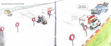 Avi the Ambulance Goes to School