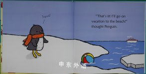 enguin on vacation