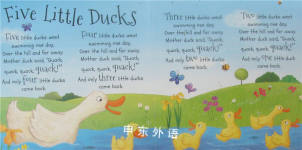 Little number rhymes: Five little ducks