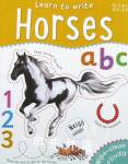 Learn to Write Horses Miles Kelly Publishing
