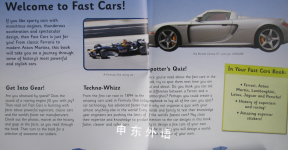 Fast Cars Sticker Reference Books