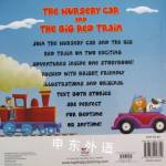 The nursery car and the big red train