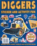 Diggers Sticker and activity fun Igloo Books