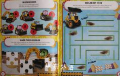 Diggers Sticker and activity fun