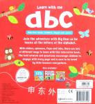 Learn with me ABC with first words,numbers,shapes and colours: A push-pull-turn and lift book