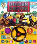 Digger Driver Steering Wheel JCB IglooBooks