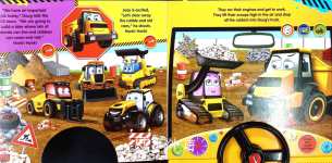 Digger Driver Steering Wheel JCB