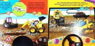 Digger Driver Steering Wheel JCB