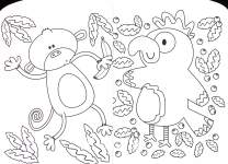 My Jungle Colouring Book