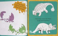 Dinosaur Drawing, Doodling and Colouring Book 