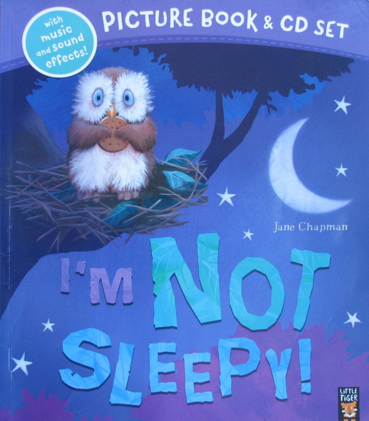 套装书I'm Not Sleepy and CD_早期的读者系列_儿童图书_进口图书_进口