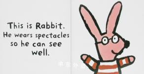 What can rabbit see?